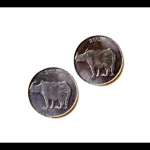 Other - India Coin Cufflinks